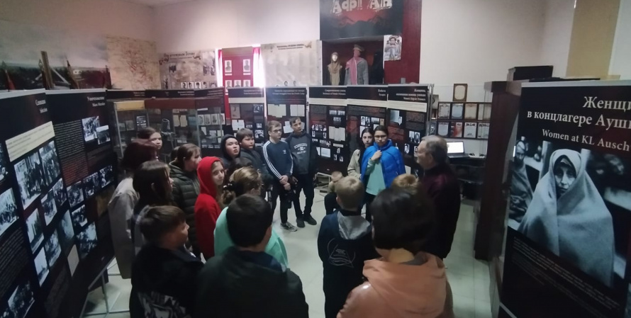 В Гремячьем открылась выставка «Женщины в концлагере Аушвиц» 